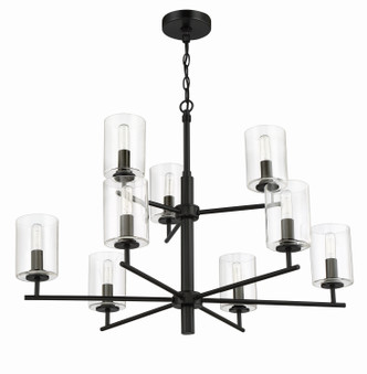 Hailie Nine Light Chandelier (55629-FB)