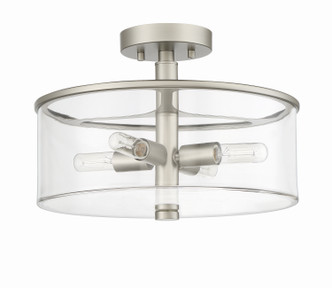 Hailie Four Light Convertible Semi Flush (55654-SN)