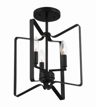 Shayna Three Light Convertible Semi Flush (56153-FB)
