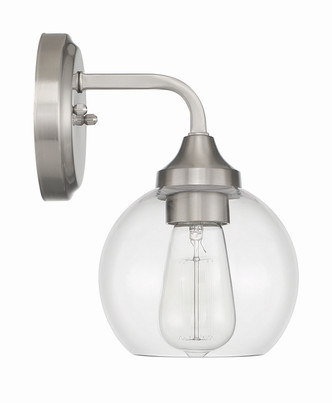 Glenda One Light Wall Sconce (56201-BNK)