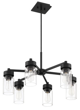 Bennet Six Light Outdoor Chandelier (57126-MN)