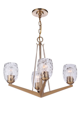 Guiding Star Four Light Chandelier (57324-SB)