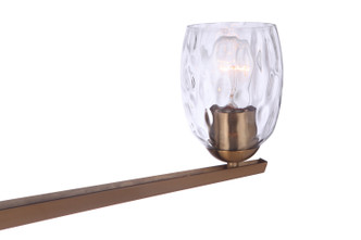 Guiding Star Four Light Island Linear Chandelier (57374-SB)