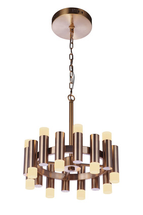 Simple Lux LED Chandelier (57516-SB-LED)