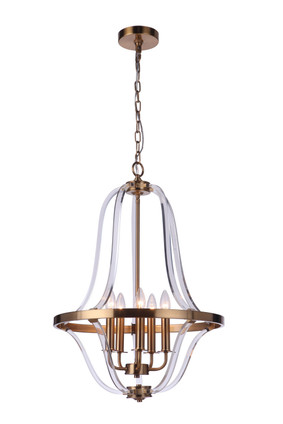 Graclyn Five Light Foyer Pendant (57735-SB)