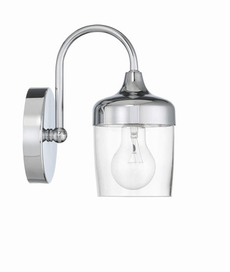 Wrenn One Light Wall Sconce (58101-CH)