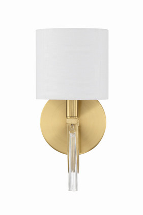 Fortuna One Light Wall Sconce (58261-SB)