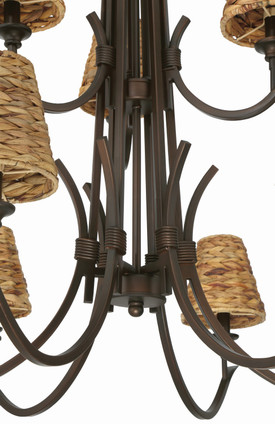Kokomo Nine Light Chandelier (58329-ABZ)