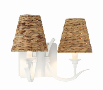 Kokomo Two Light Wall Sconce (58362-MWW)