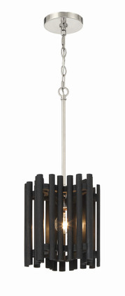 Freeform One Light Pendant (58491-PLNBWN)