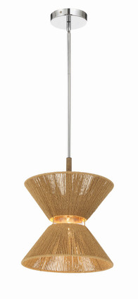 Serena One Light Pendant (58591-CHWAL)