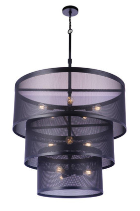 Mesh 12 Light Pendant (58992-FB)