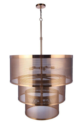 Mesh 12 Light Pendant (58992-SB)