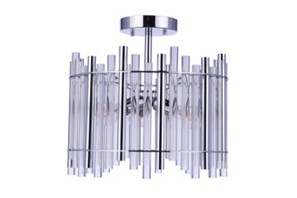 Craftmade - 59253-CH - Three Light Semi Flush Mount - Reveal - Chrome