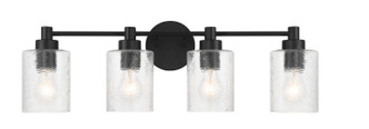 Craftmade - 60204-FB - Four Light Vanity - Lyndsey - Flat Black