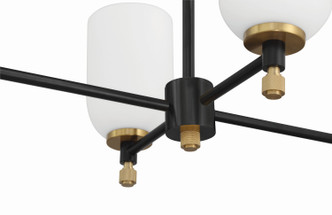 Council Six Light Island Pendant (60376-FBSB)