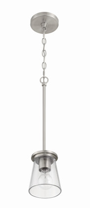 Connell One Light Mini Pendant (60491-BNK)