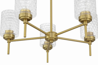 Claire Five Light Chandelier (60525-SB)