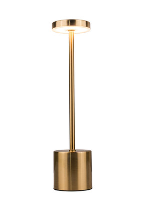 Craftmade - 86293BRS-TR - LED Rechargeable Lamp - Curtis - Brass