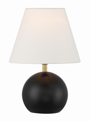 Craftmade - 87012FBSB-T - One Light Table Lamp - Olive - Flat Black/Satin Brass