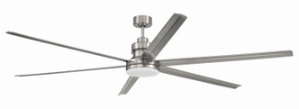 Craftmade - MND80BNK6 - 80 Ceiling Fan - Mondo 80 - Brushed Polished Nickel