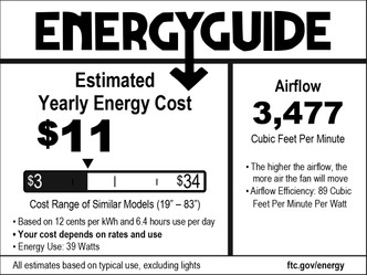 Nitro 54" Ceiling Fan (NTO54FB3)
