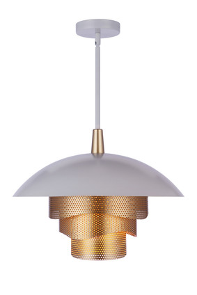Sculptural Statement Pendants LED Pendant (P1010MWWMG-LED)