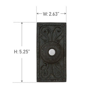 Push Button-Surface Mount LED Lighted Push Button (PB3037-WB)
