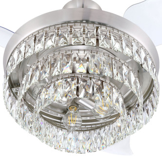 Sofia 42 Hidden Blades 42" Ceiling Fan (SOF42BNK3)