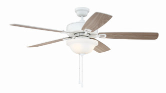 Twist N Click 1 Light 52" Ceiling Fan (TCE52W5C1-C)