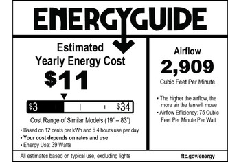 Utility 56" Ceiling Fan (UT56TBNK3MR)