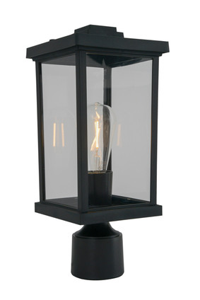 Resilience Lanterns One Light Post Mount (ZA2415-TB-C)
