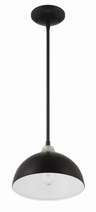 Kahn One Light Outdoor Pendant (ZA4911-MNSA)