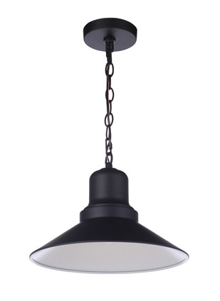 Craftmade - ZA5411-MN - One Light Outdoor Pendant - Singleton - Midnight