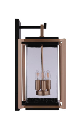 Metalwork Four Light Outdoor Wall Lantern (ZA6524-MNSB)
