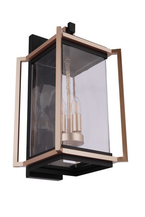Metalwork Four Light Outdoor Wall Lantern (ZA6524-MNSB)