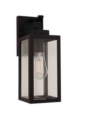 Craftmade - ZA6804-TB - One Light Outdoor Lantern - Marin - Textured Black