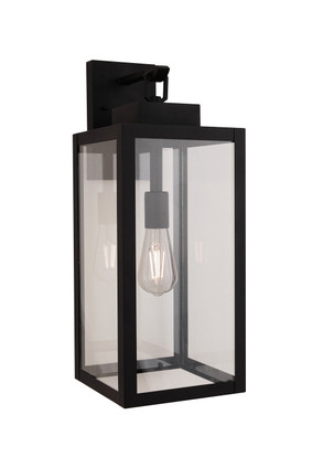 Craftmade - ZA6824-TB - One Light Outdoor Lantern - Marin - Textured Black