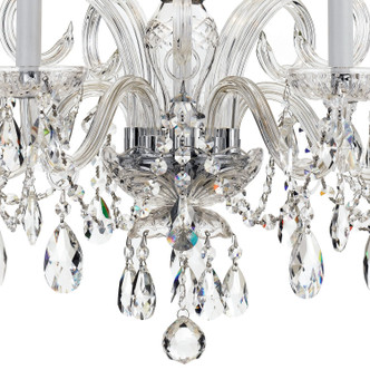 Traditional Crystal Five Light Chandelier (1005-CH-CL-SAQ)