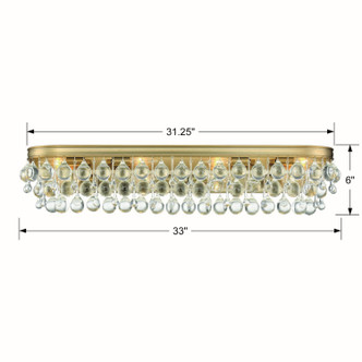 Calypso Eight Light Bathroom Vanity (134-VG)