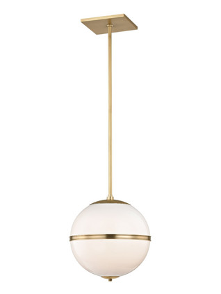 Crystorama - 2112-AG - One Light Chandelier - Truax - Aged Brass Crystorama - 2112-AG - One Light Chandelier - Truax - Aged Brass
