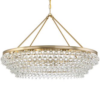 Crystorama - 278-VG - Eight Light Chandelier - Calypso - Vibrant Gold
