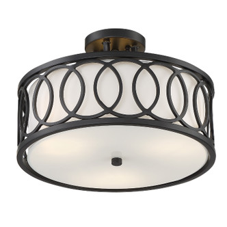 Graham Three Light Semi Flush Mount (285-MK)