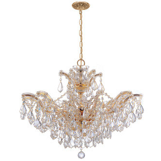 Maria Theresa Six Light Chandelier (4439-GD-CL-S)