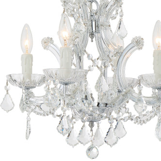 Maria Theresa Four Light Mini Chandelier (4474-CH-CL-I)