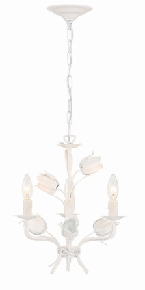 Southport Three Light Mini Chandelier (4813-WW) Southport Three Light Mini Chandelier (4813-WW)