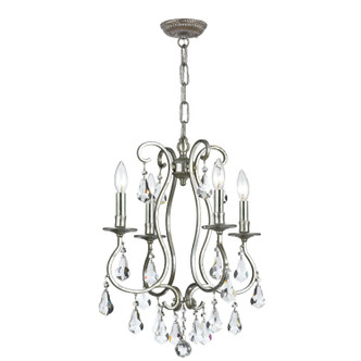 Ashton Four Light Mini Chandelier (5014-OS-CL-MWP)