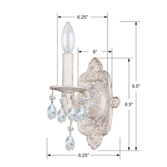 Paris Market One Light Wall Sconce (5021-AW-CL-S)