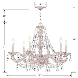 Paris Market Six Light Chandelier (5026-AW-CL-SAQ)