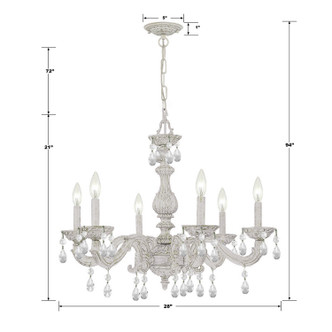 Paris Market Six Light Chandelier (5036-AW-CL-MWP)